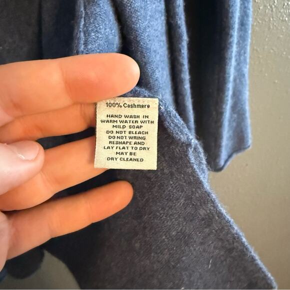 Claudia Nichole 100% Cashmere Mini Duster Size M - Picture 7 of 7